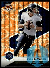 2021 Panini Mosaic Ryan Tannehill #193 Orange Reactive PRIZM Titans